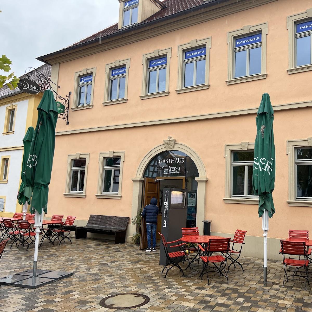 Restaurant "Stern" in Kürnach