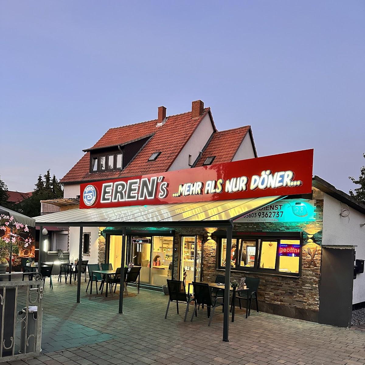 Restaurant "Eren’s Spezialitäten" in Gudensberg