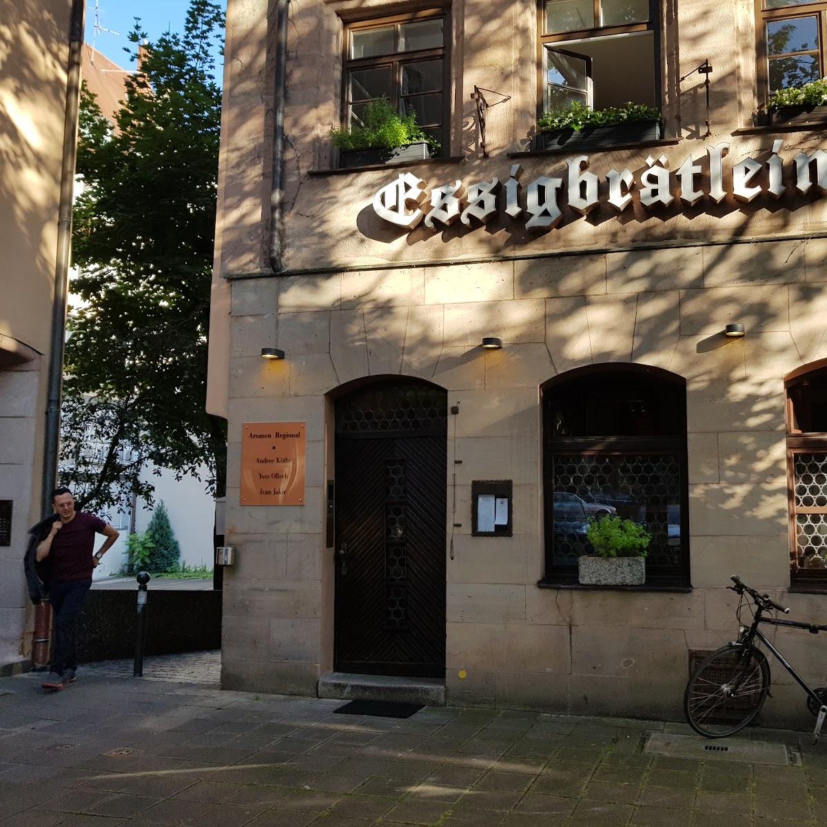 Restaurant "Essigbrätlein" in Nürnberg