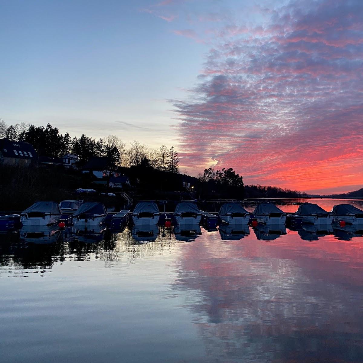 Restaurant "Bootshaus" in Möhnesee