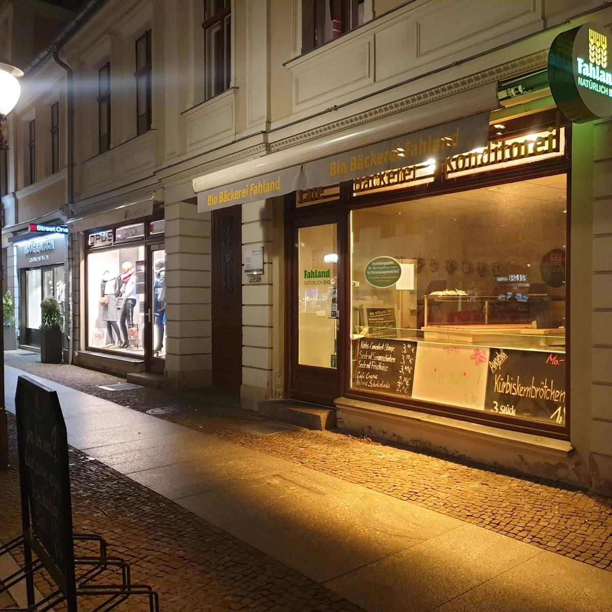 Restaurant "Bäckerei & Konditorei Fahland" in Potsdam