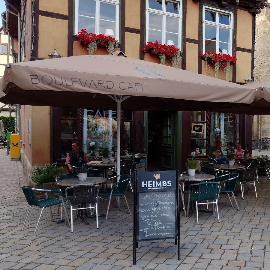 Restaurant "Boulevard-Cafe" in Quedlinburg