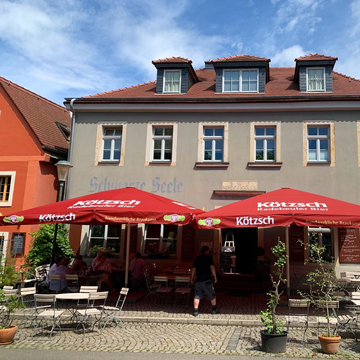 Restaurant "Gasthaus Schwarze Seele" in Radebeul