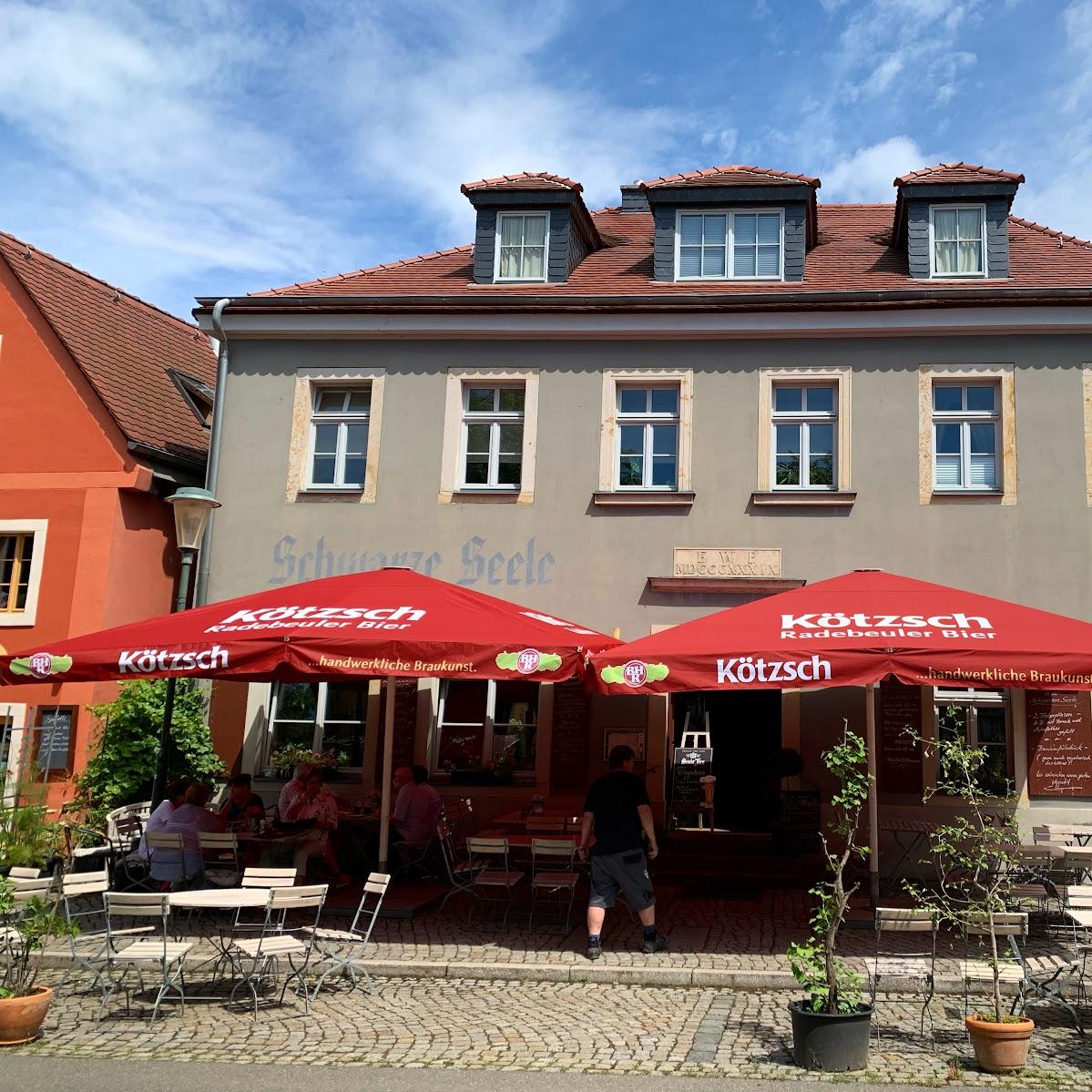 Restaurant "Gasthaus Schwarze Seele" in Radebeul