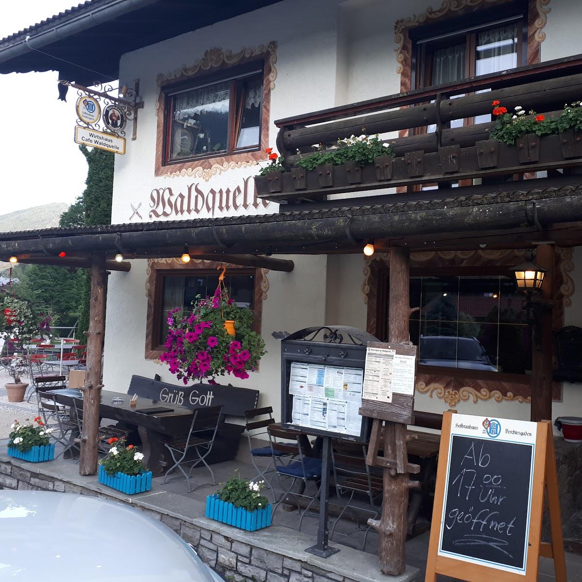 Restaurant "Wirtshaus Waldquelle" in Ramsau bei Berchtesgaden