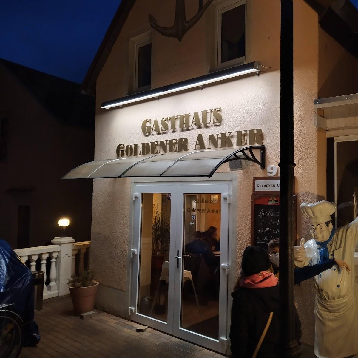 Restaurant "Gasthaus Goldener Anker" in Rathmannsdorf