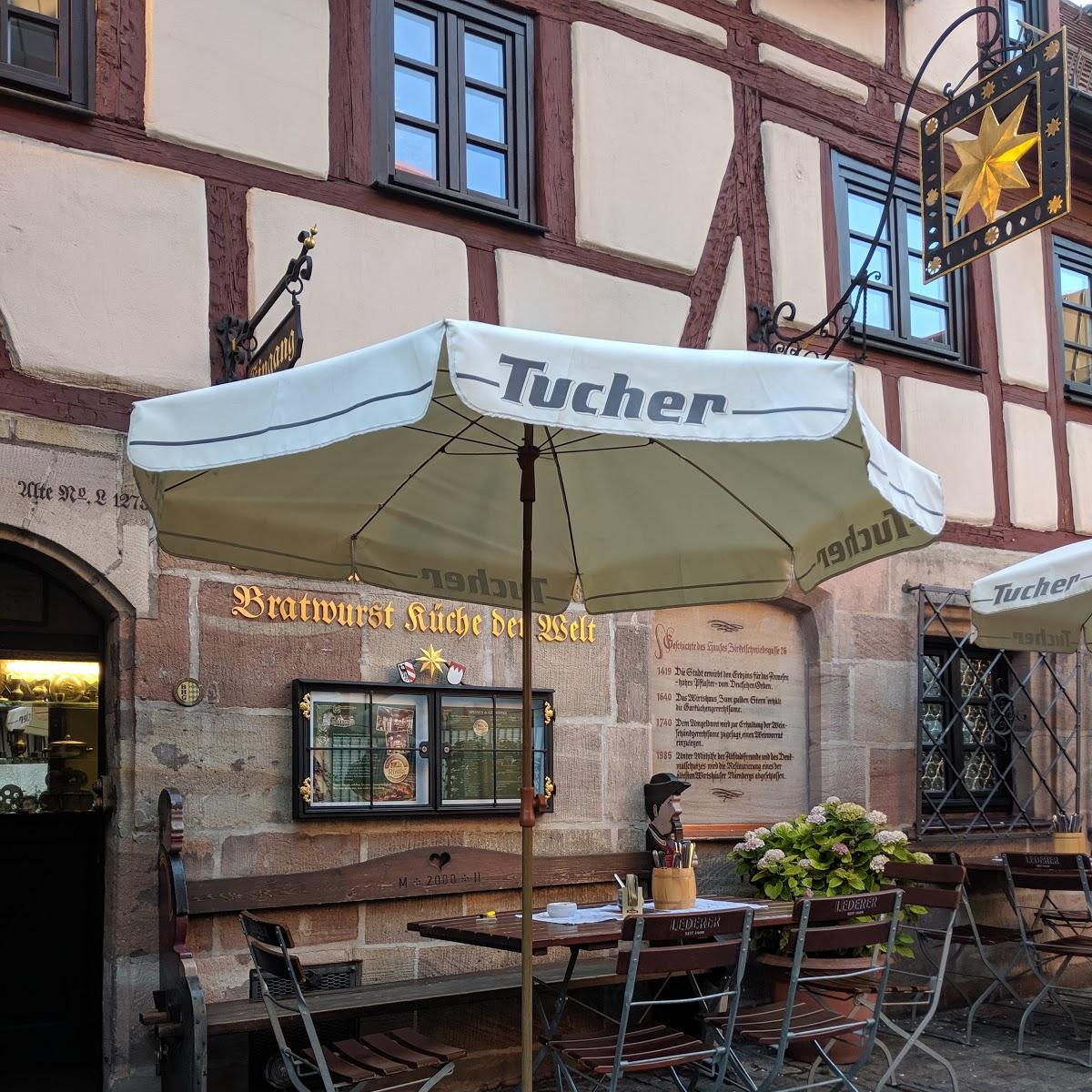 Restaurant "Zum Gulden Stern - Historische Bratwurstküche" in  Nürnberg