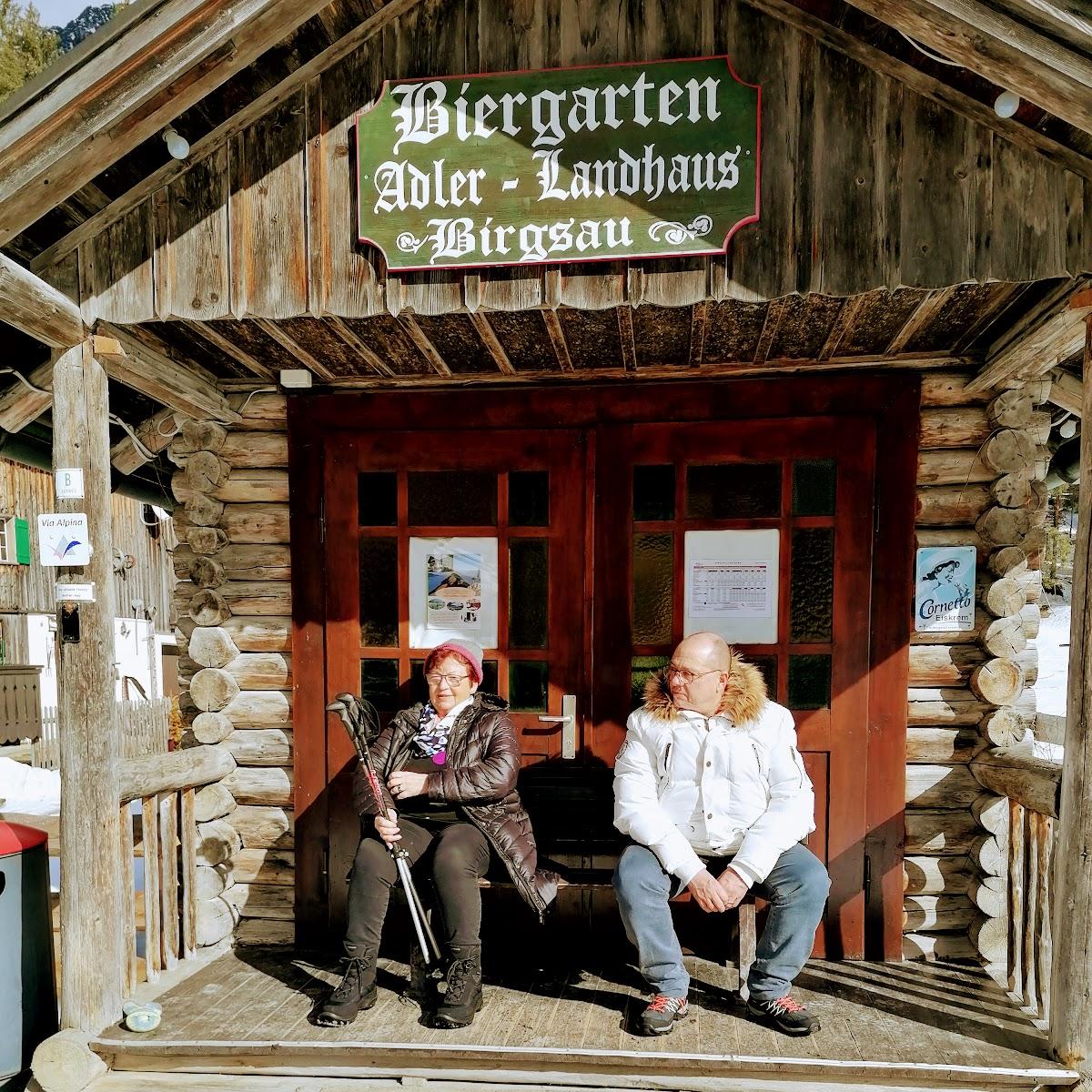 Restaurant "Landgasthof Adler" in Oberstdorf