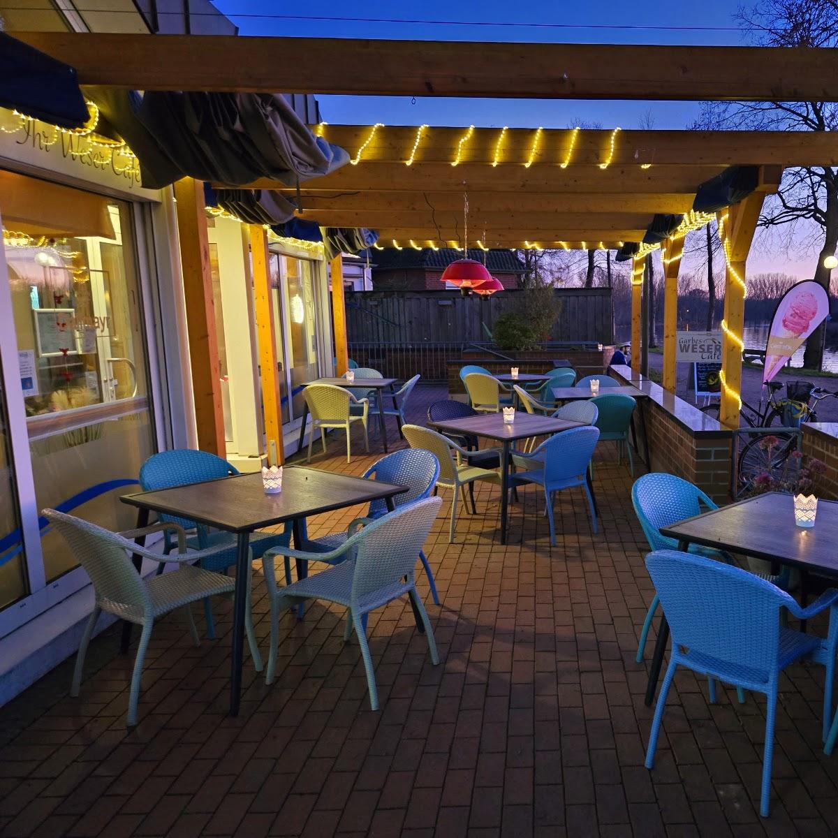 Restaurant "Garbes Weser-Cafe" in Nienburg (Weser)