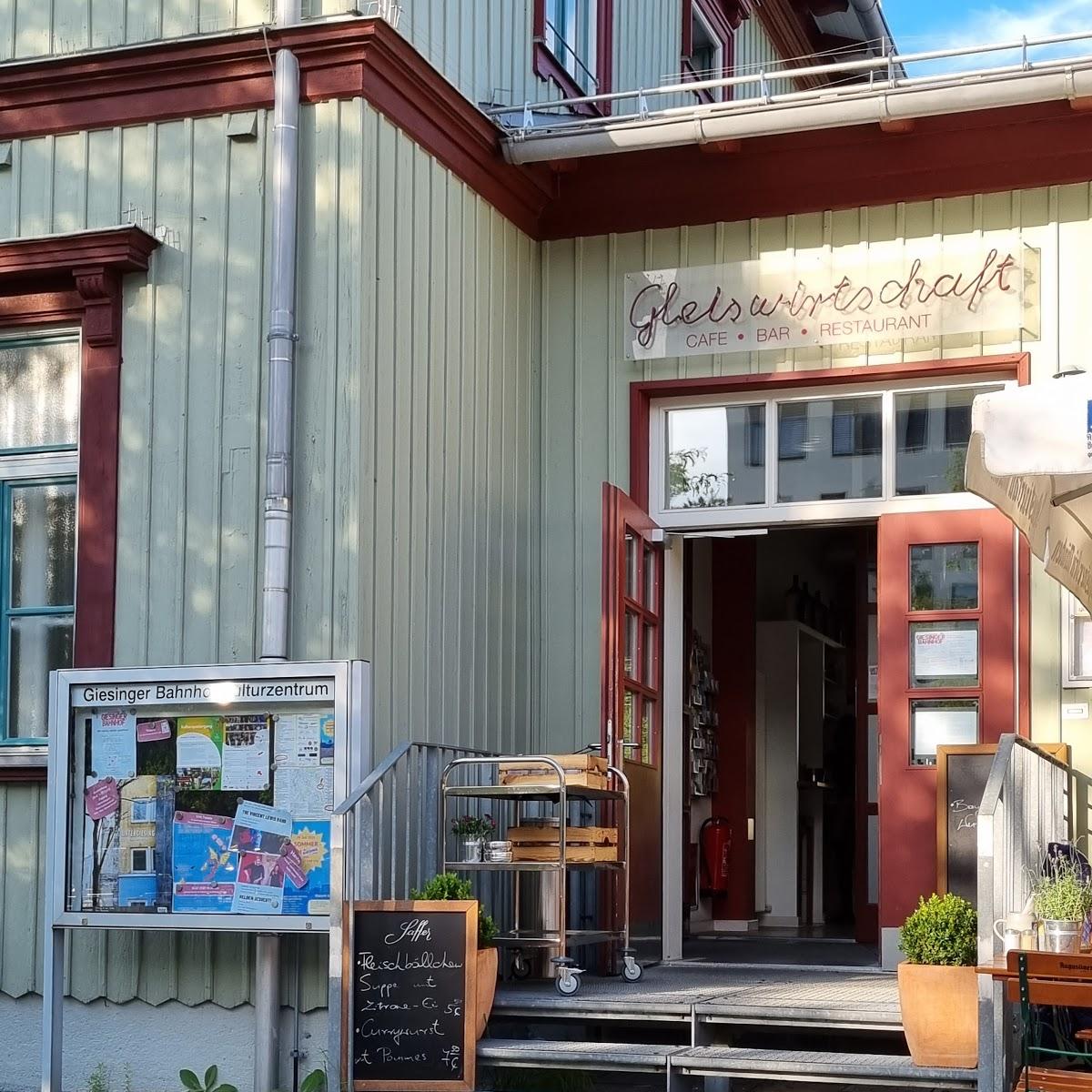 Restaurant "Gleiswirtschaft im Giesinger Kulturzentrum" in München