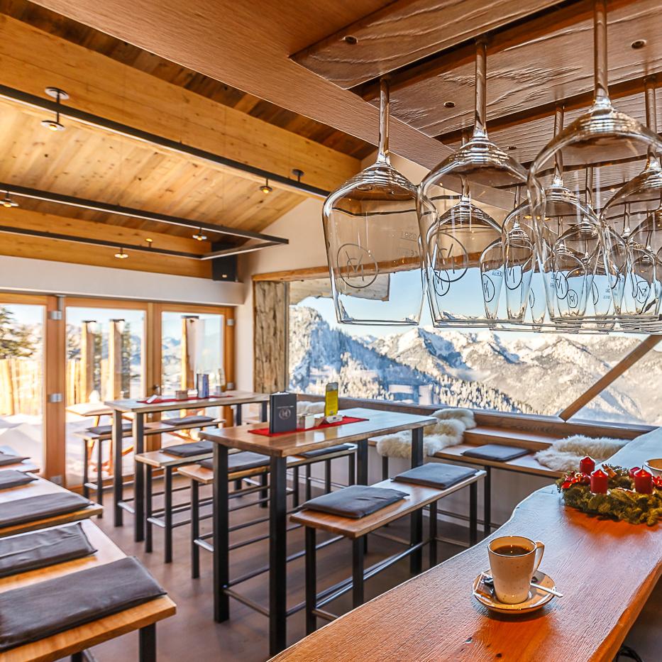 Restaurant "Unternberg Alm" in Ruhpolding