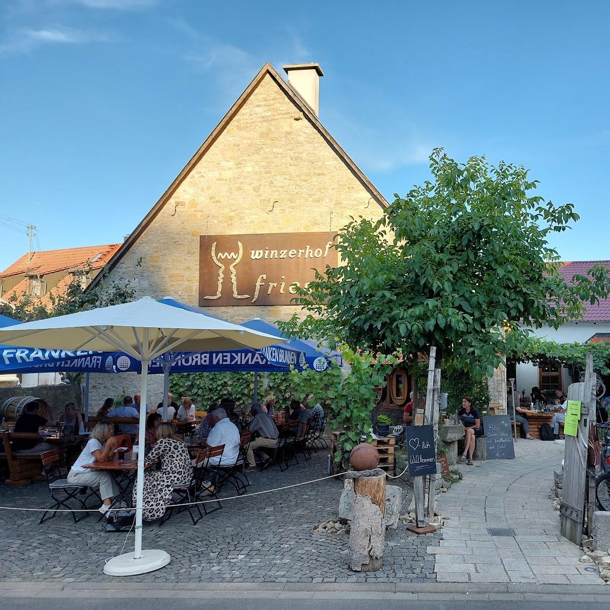 Restaurant "Winzerhof Fries" in Röttingen