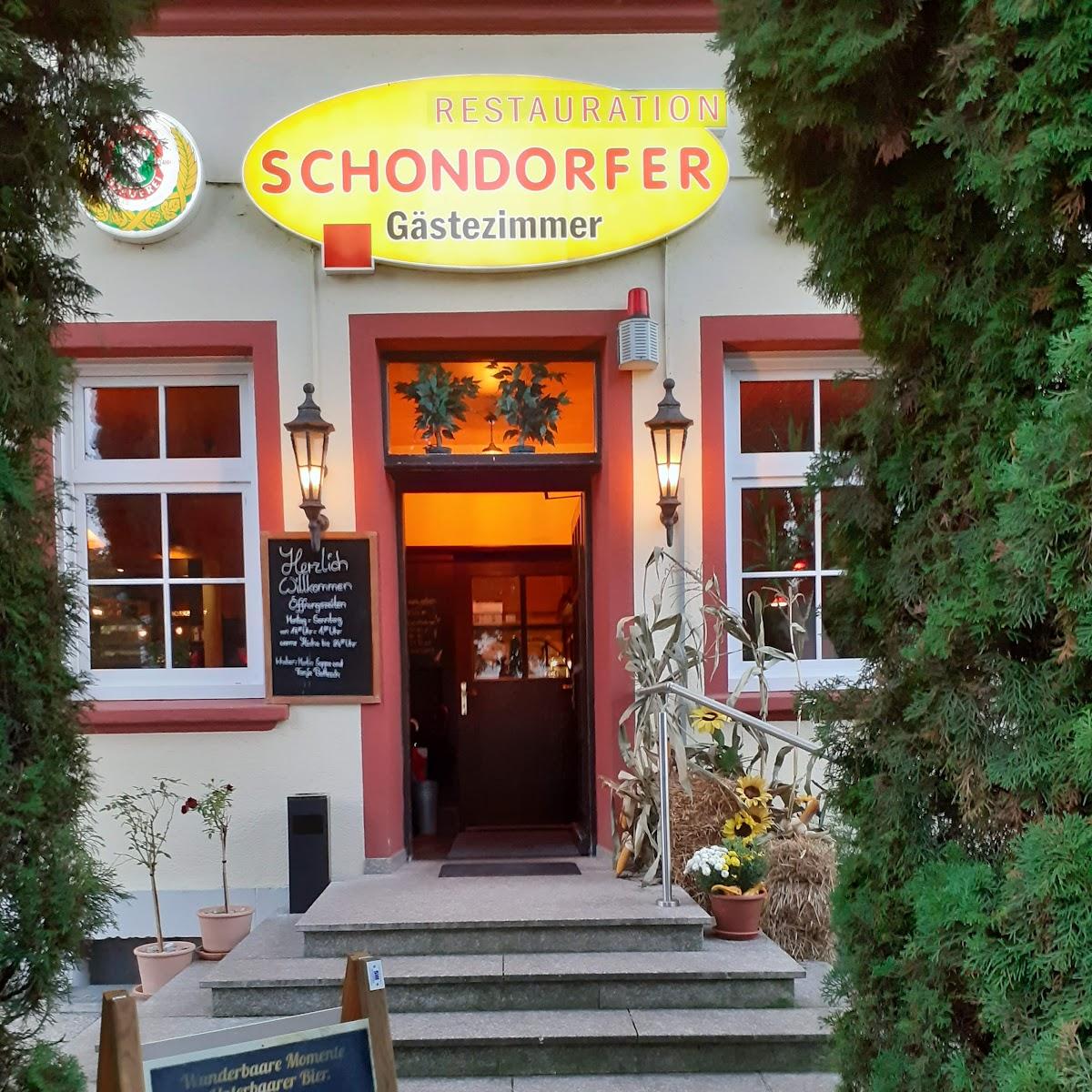 Restaurant "Restauration Schondorfer" in Schondorf am Ammersee