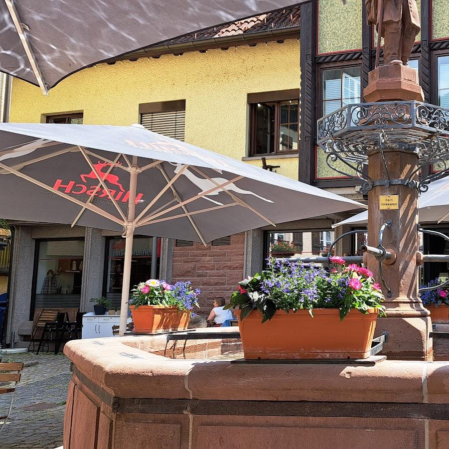 Restaurant "Café Restaurant Hirschbrunnen" in Schramberg