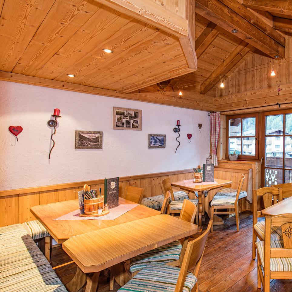 Restaurant "GIGGI Tenne" in Sölden