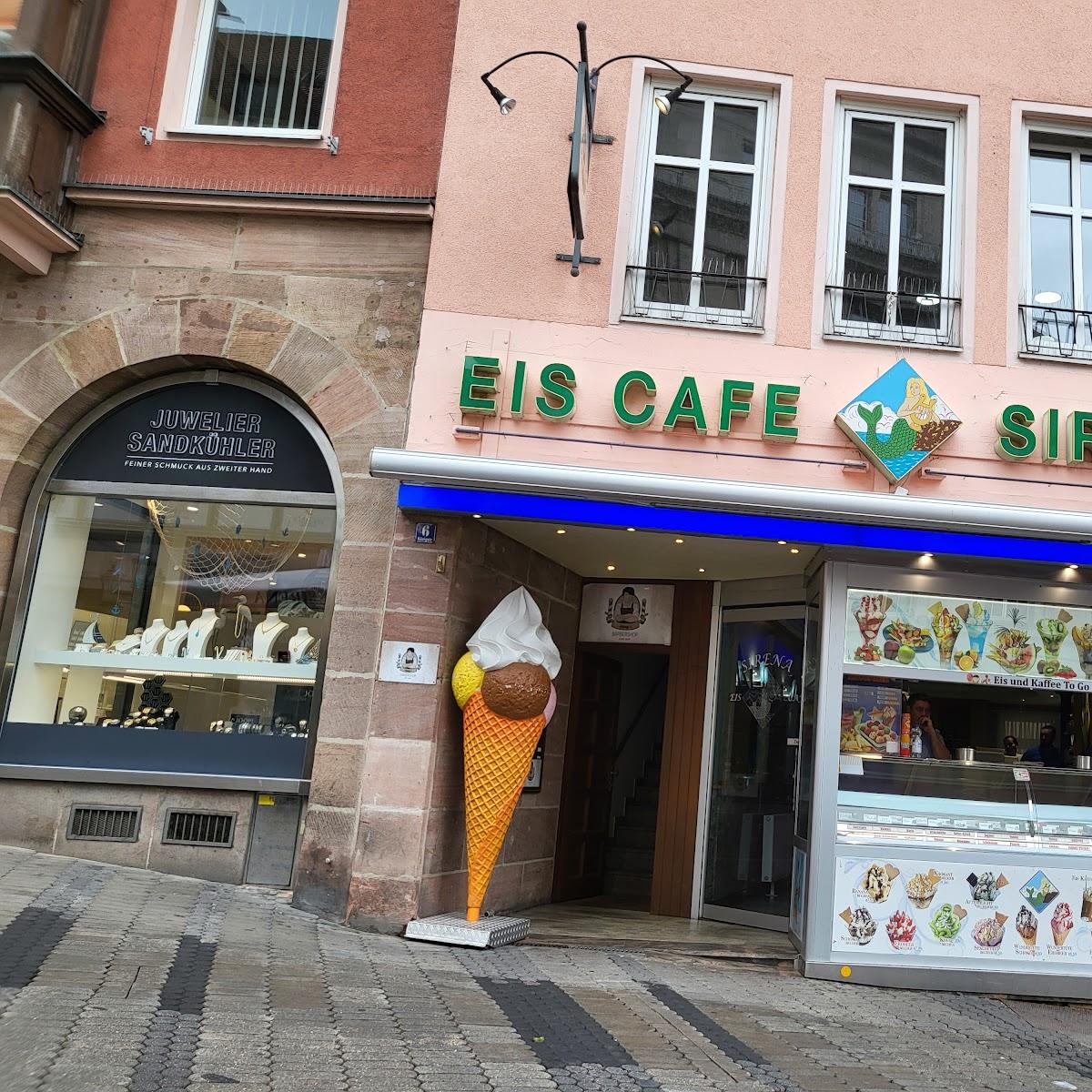 Restaurant "Eiscafé Sirena" in Nürnberg