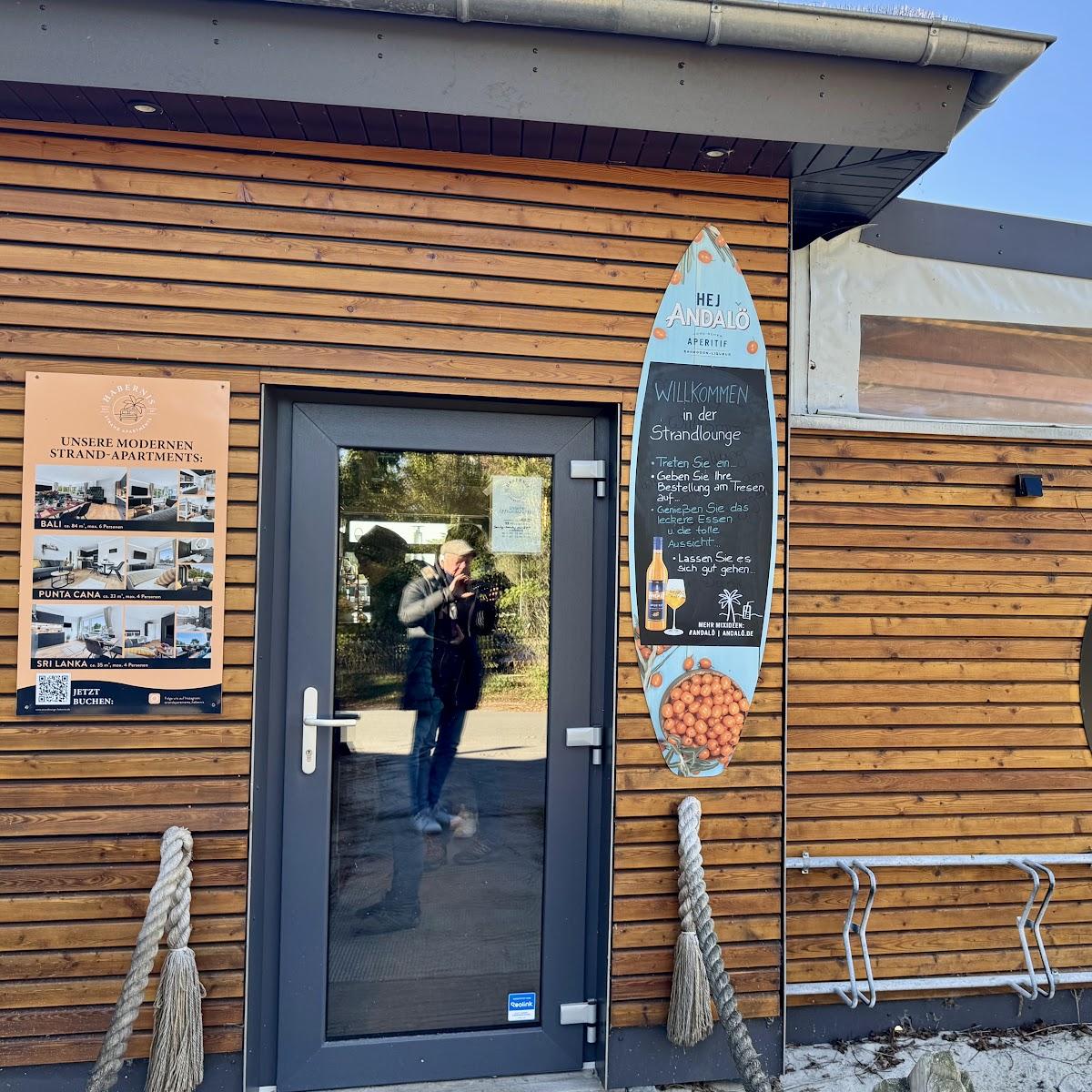 Restaurant "Strand Lounge Habernis" in Steinberg