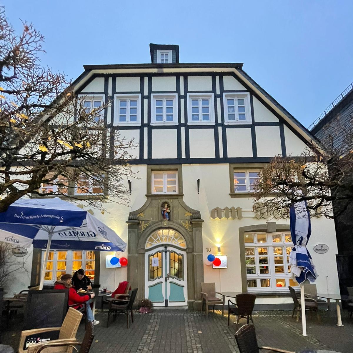 Restaurant "Café Am Markt" in Brilon