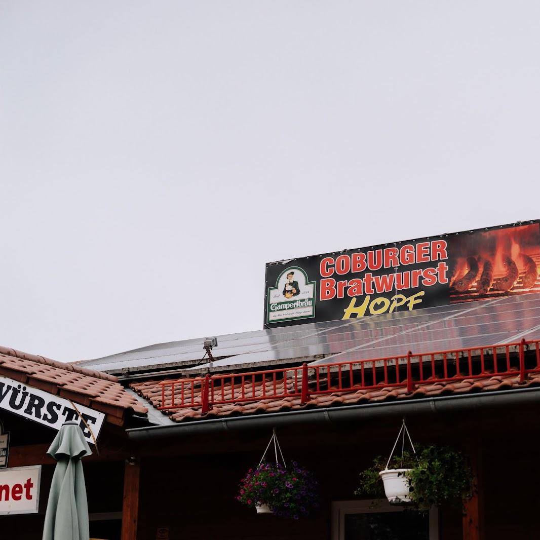 Restaurant "Coburger Bratwurst Hopf" in Küps