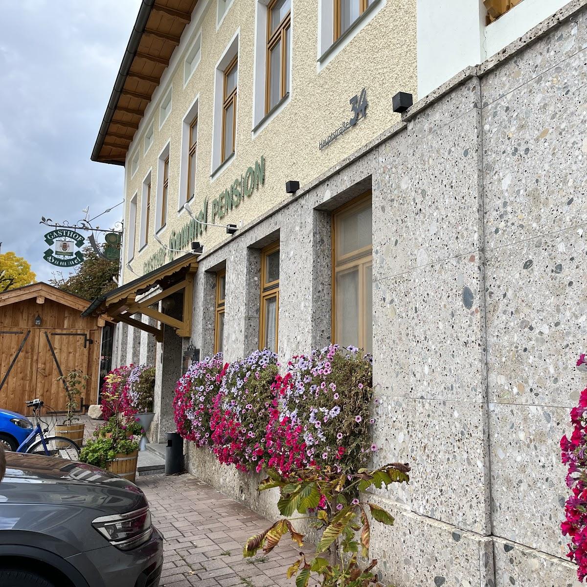 Restaurant "Gasthof Pension Hummel" in Stammham