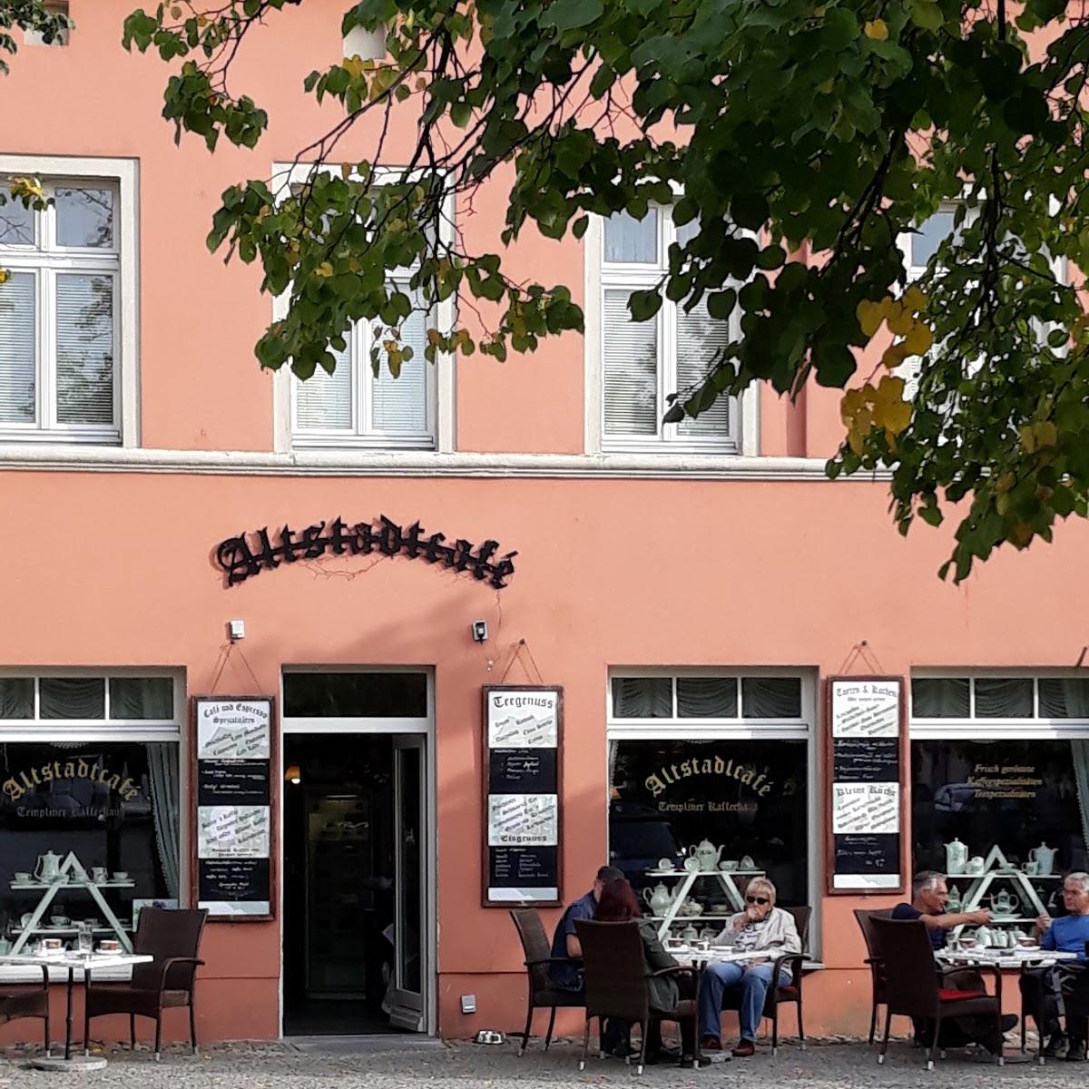 Restaurant "Altstadtcafé" in Templin