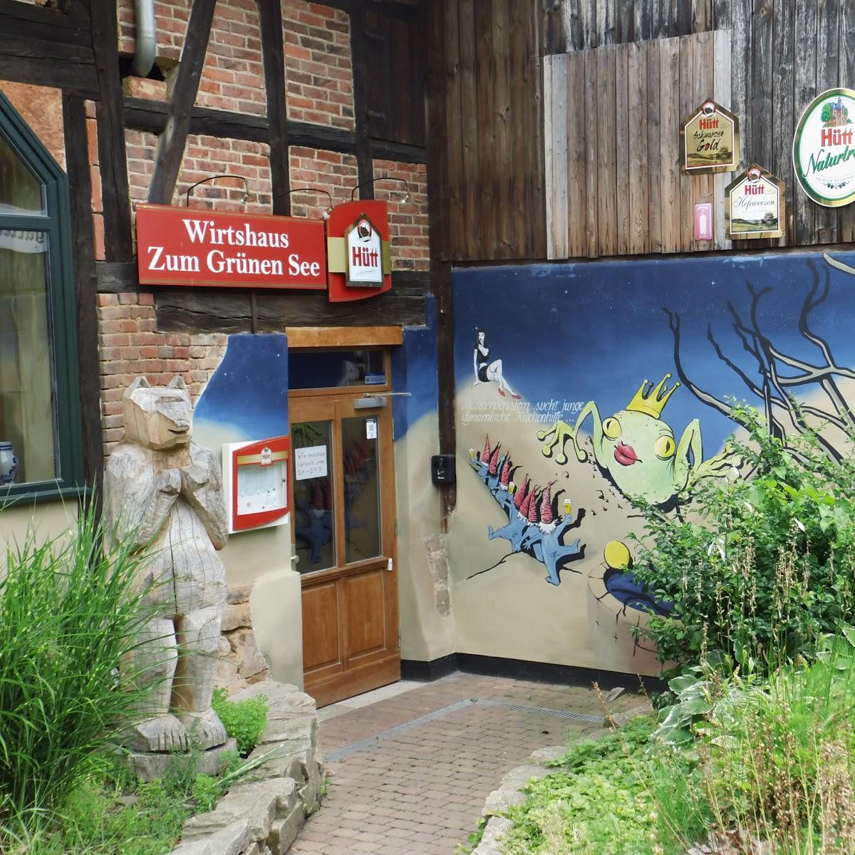 Restaurant "Wirtshaus Zum Grünen See" in Söhrewald