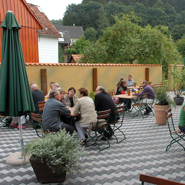 Restaurant "Wirtshaus Zum Grünen See" in Söhrewald