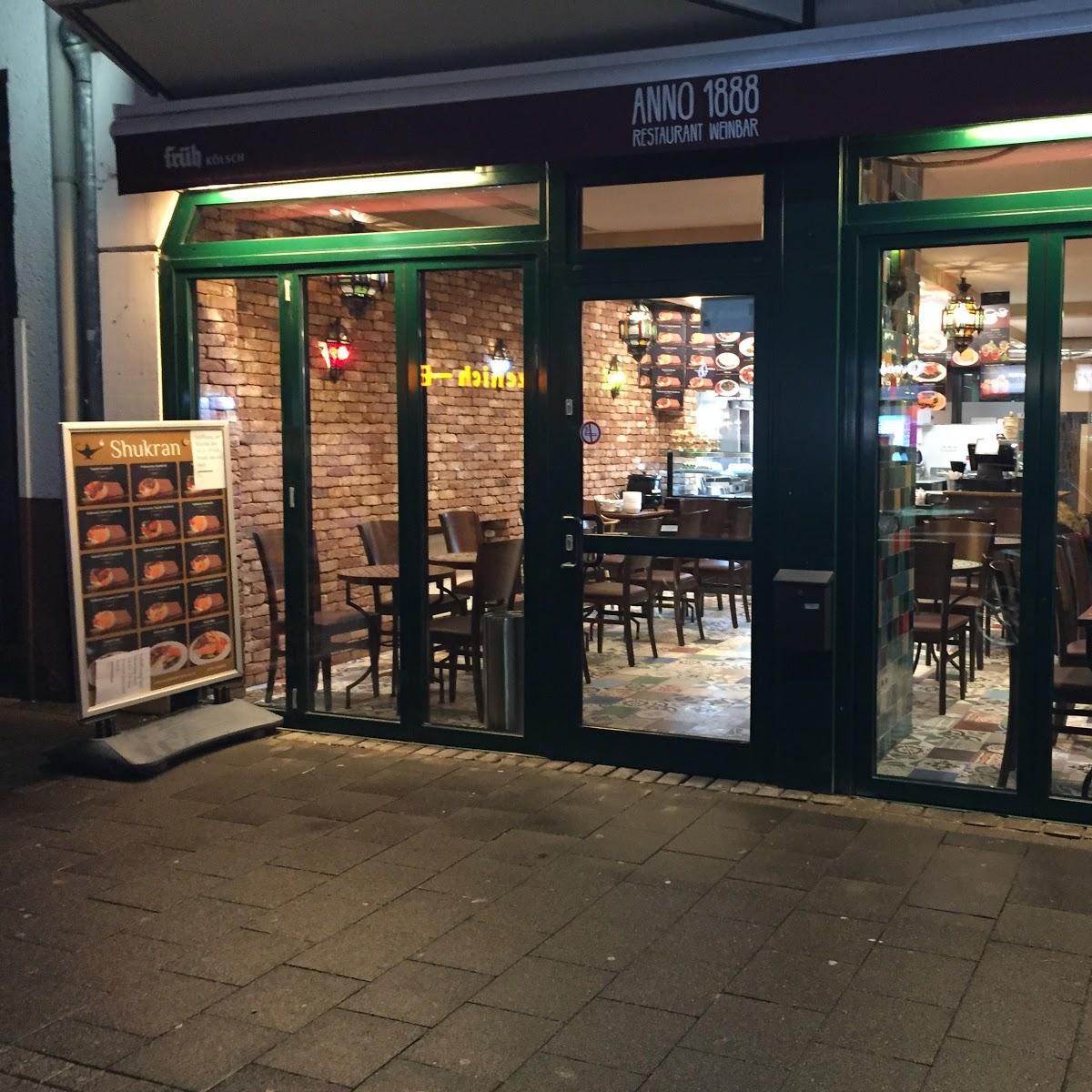 Restaurant "Imbiss Shukran" in Köln