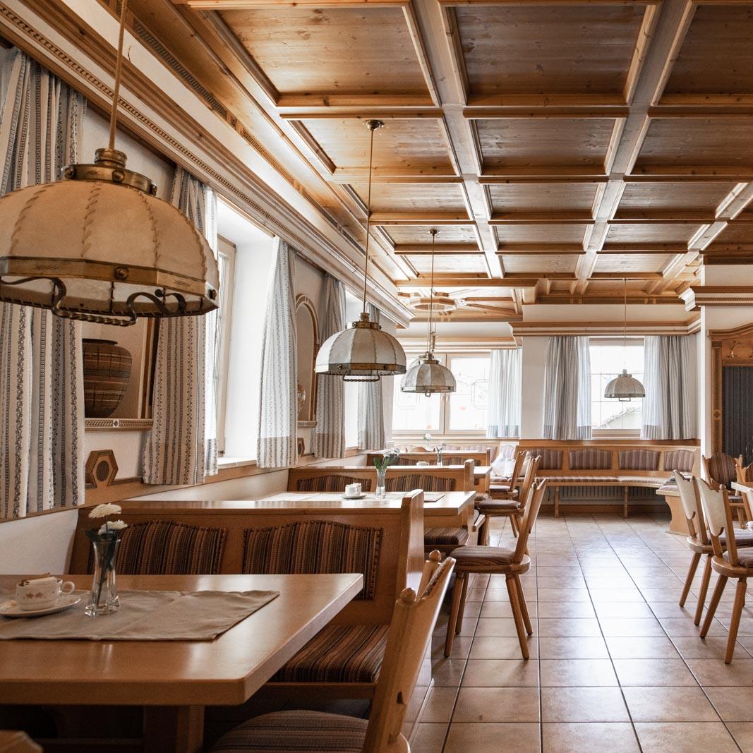 Restaurant "Café Heutau" in Siegsdorf