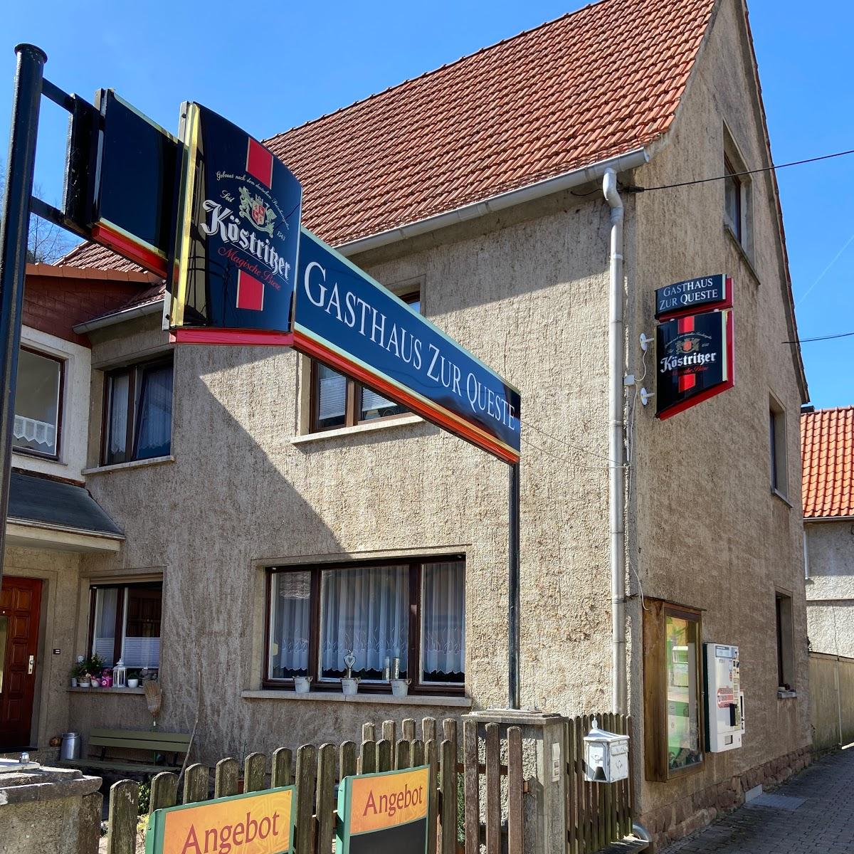Restaurant "GASTHAUS ZUR QUESTE" in Südharz