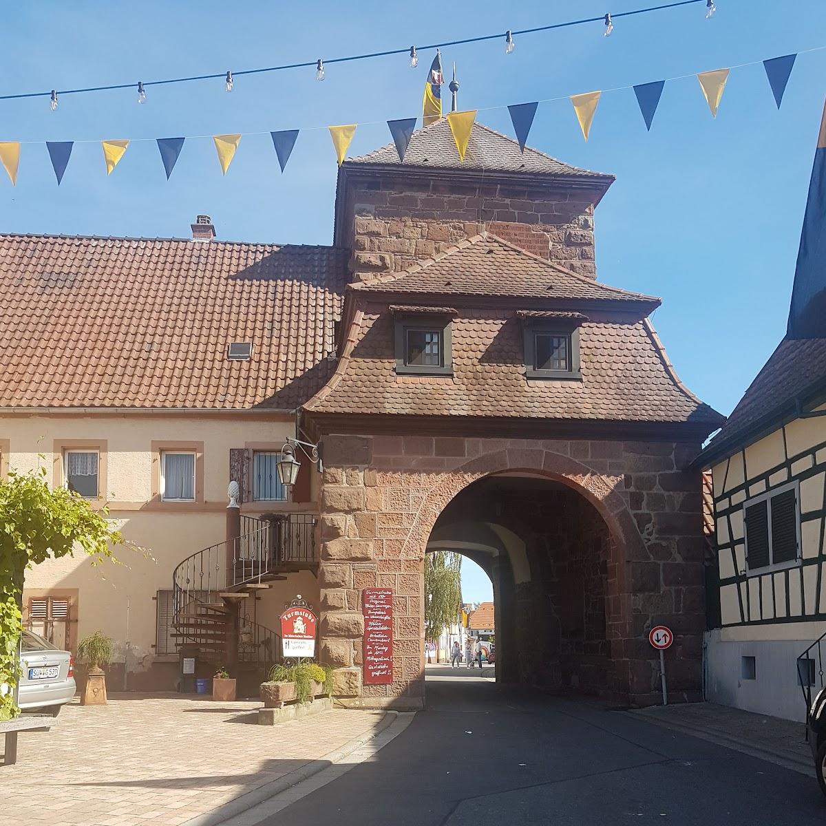 Restaurant "Turmstube (im Oberen Tor)" in Billigheim-Ingenheim
