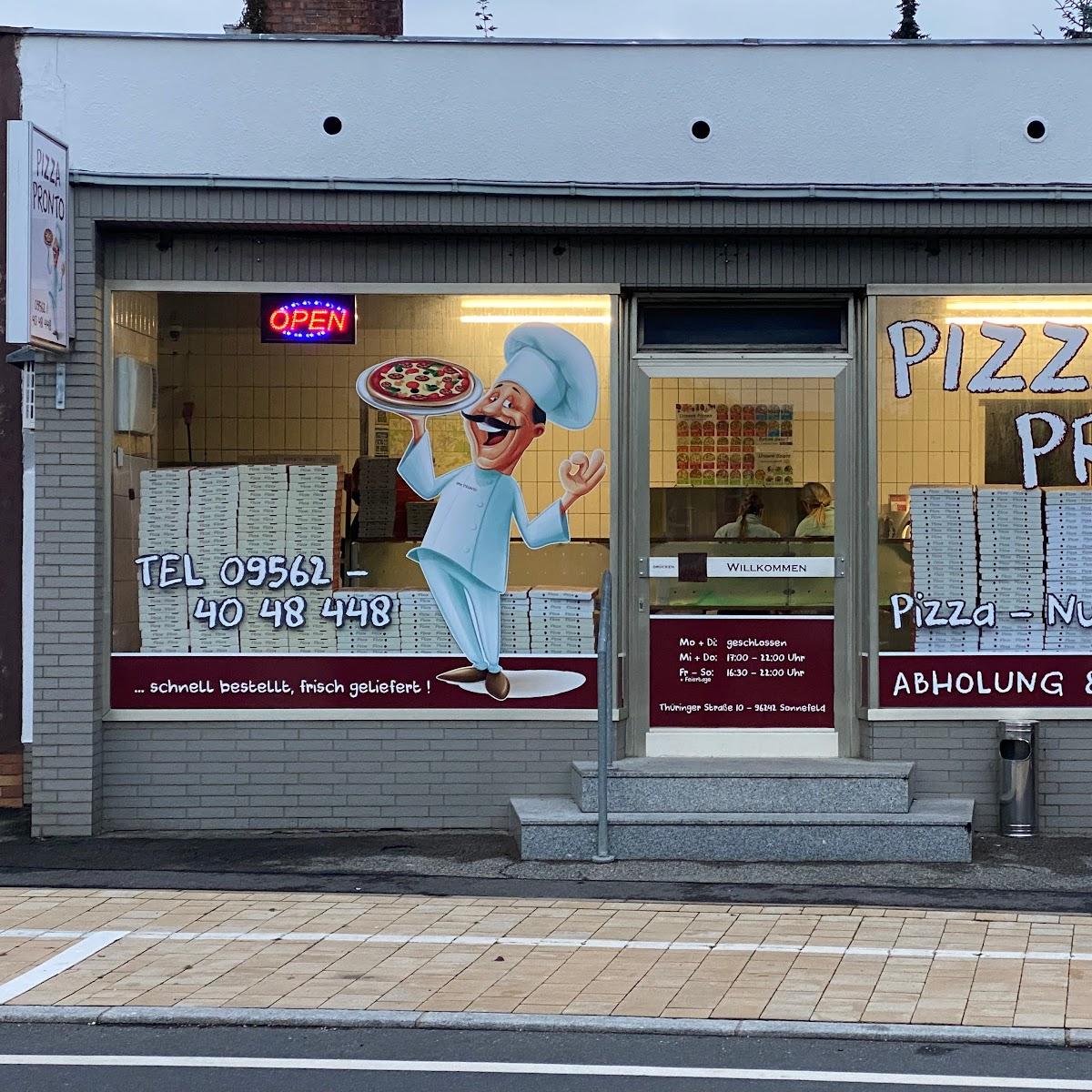 Restaurant "Pizza Pronto" in Sonnefeld