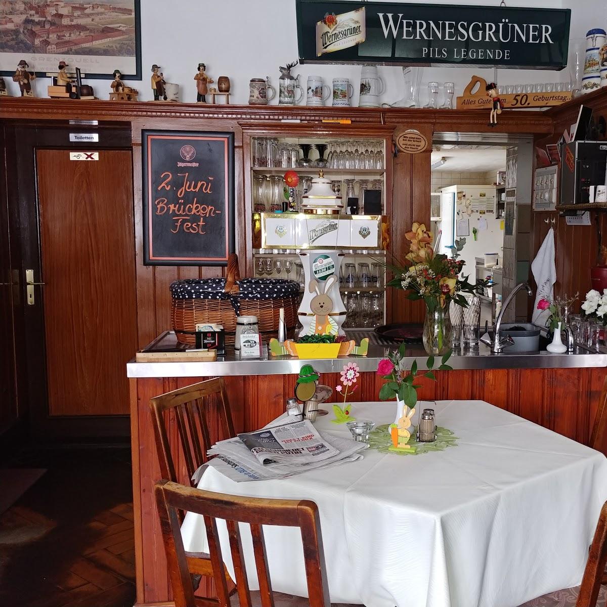Restaurant "Gaststätte Brückenhof" in Schneeberg