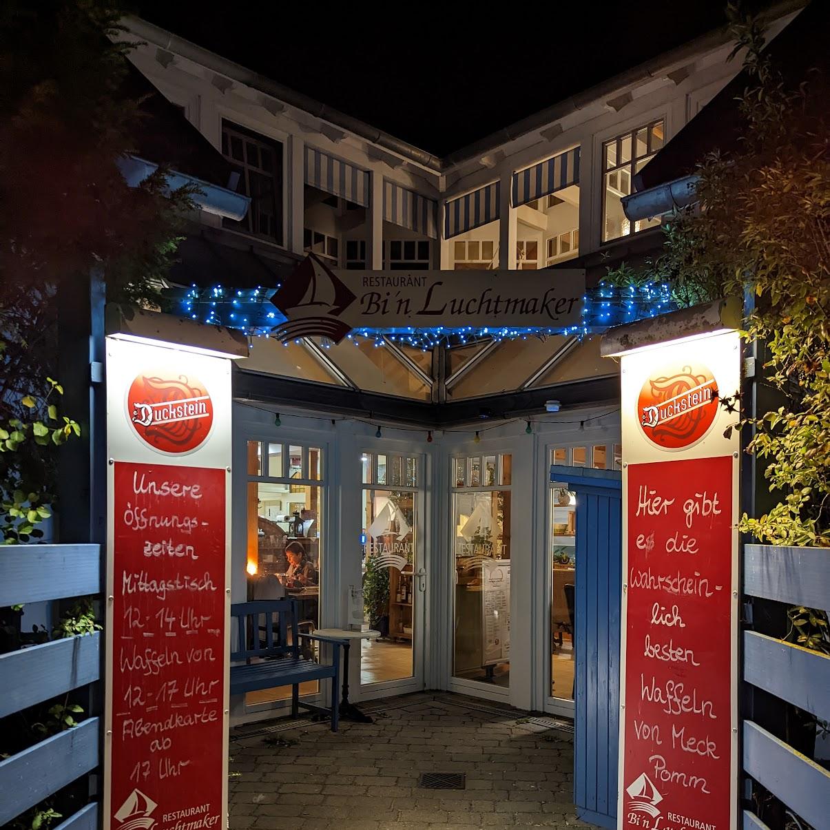 Restaurant "Restaurant Bi´n Luchtmaker" in Rerik