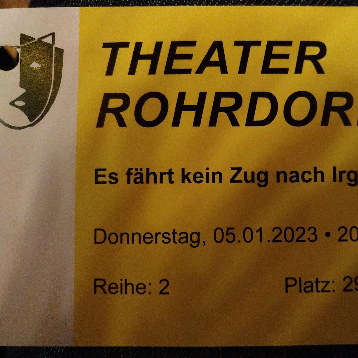 Restaurant "Theater- und Gemeindesaal Isny-Rohrdorf" in Isny im Allgäu