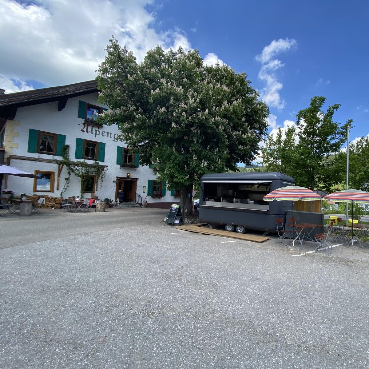 Restaurant "Alpengasthof zur Post" in Schattwald