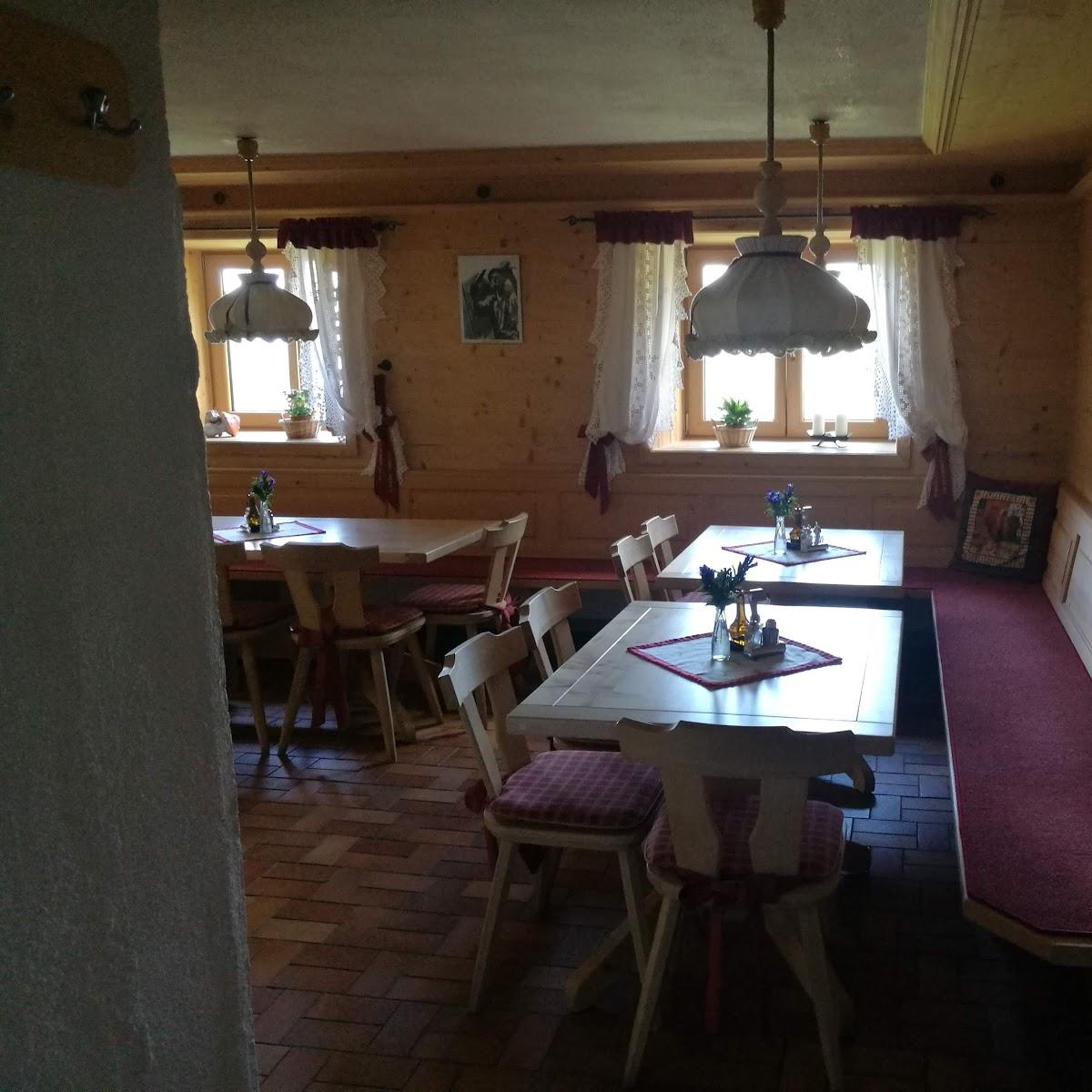 Restaurant "Stuiben Sennalpe" in Zöblen