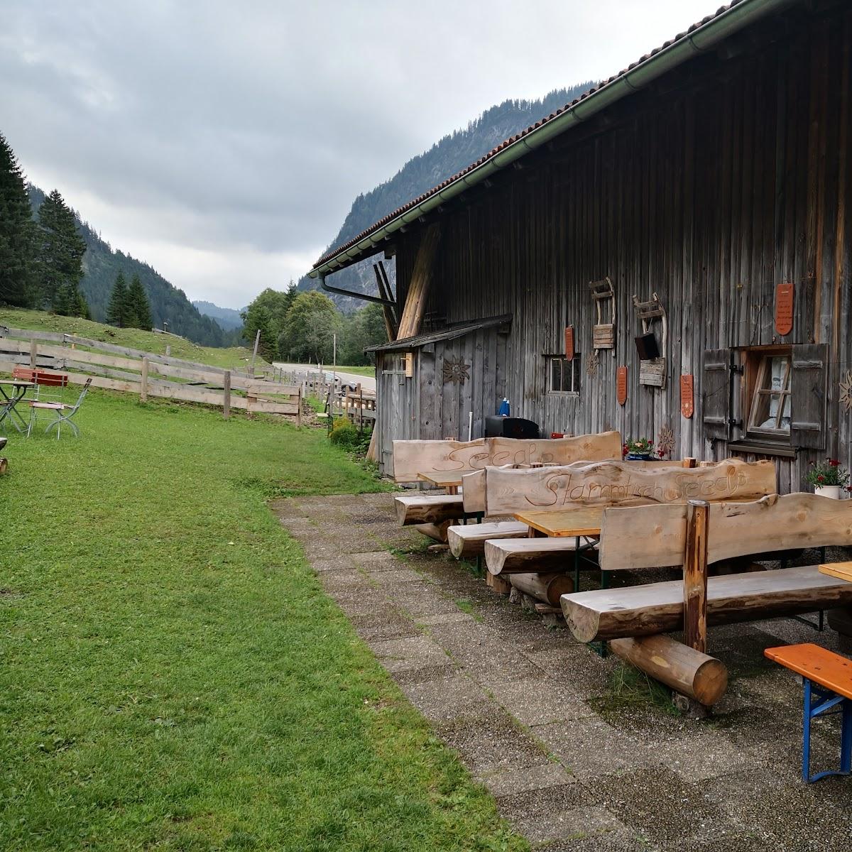 Restaurant "Seealpe im Achtal A. Köhler" in Grän