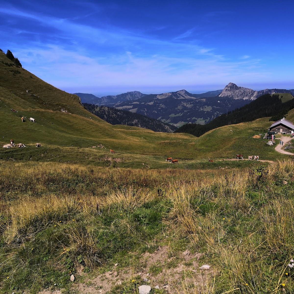 Restaurant "Gappenfeldalm" in Haldensee