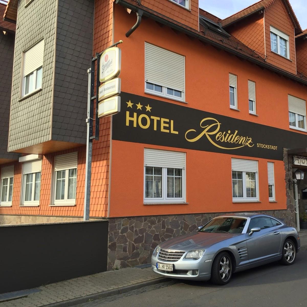 Restaurant "Hotel Residenz Stockstadt" in Stockstadt am Main