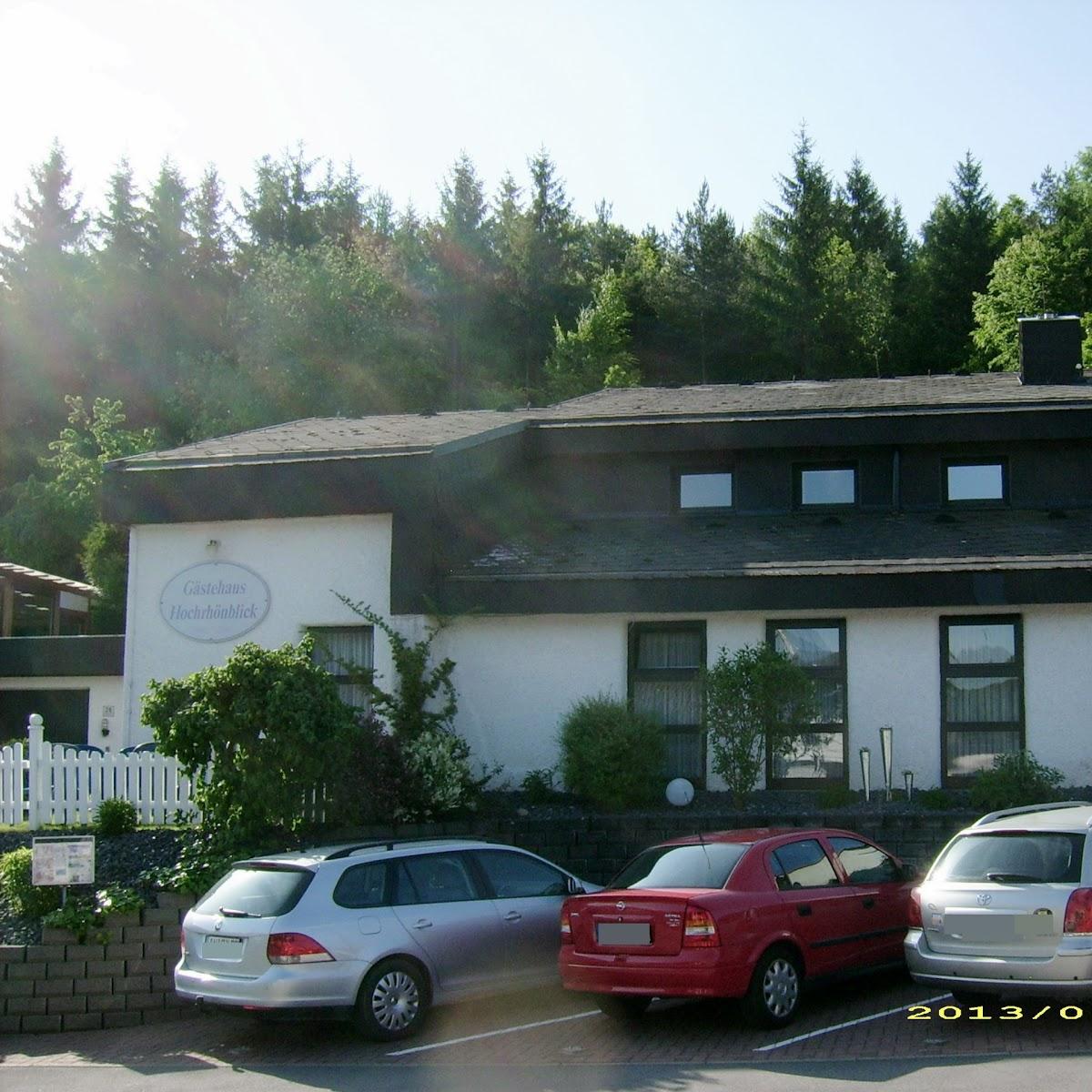 Restaurant "Gästehaus Hochrhönblick" in Schönau an der Brend
