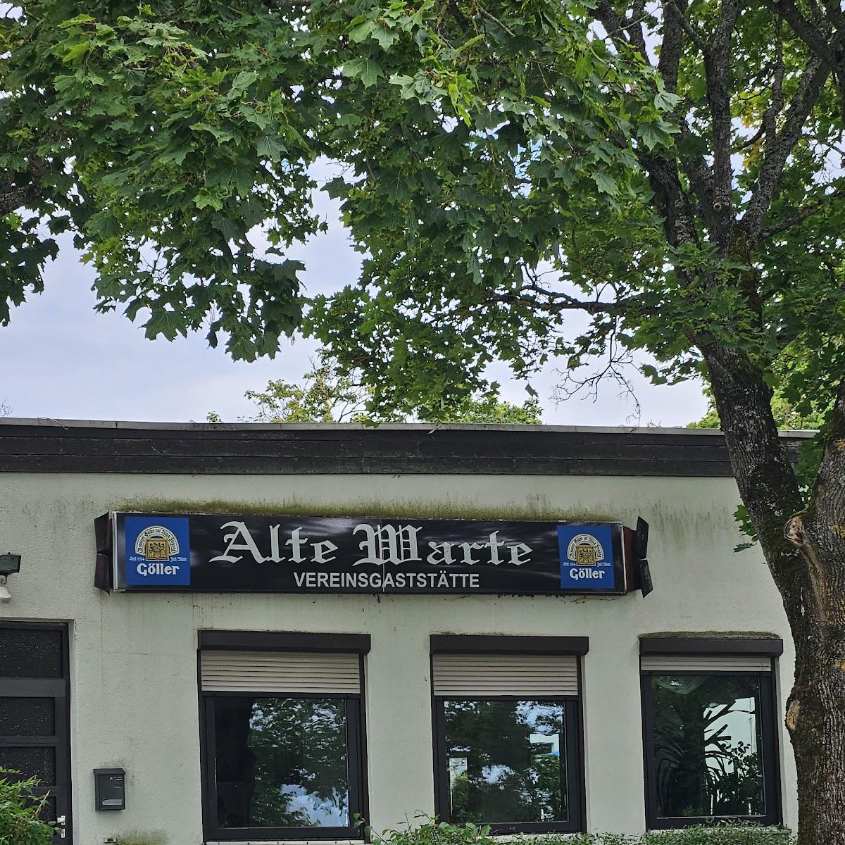 Restaurant "Alte Warte" in Schweinfurt