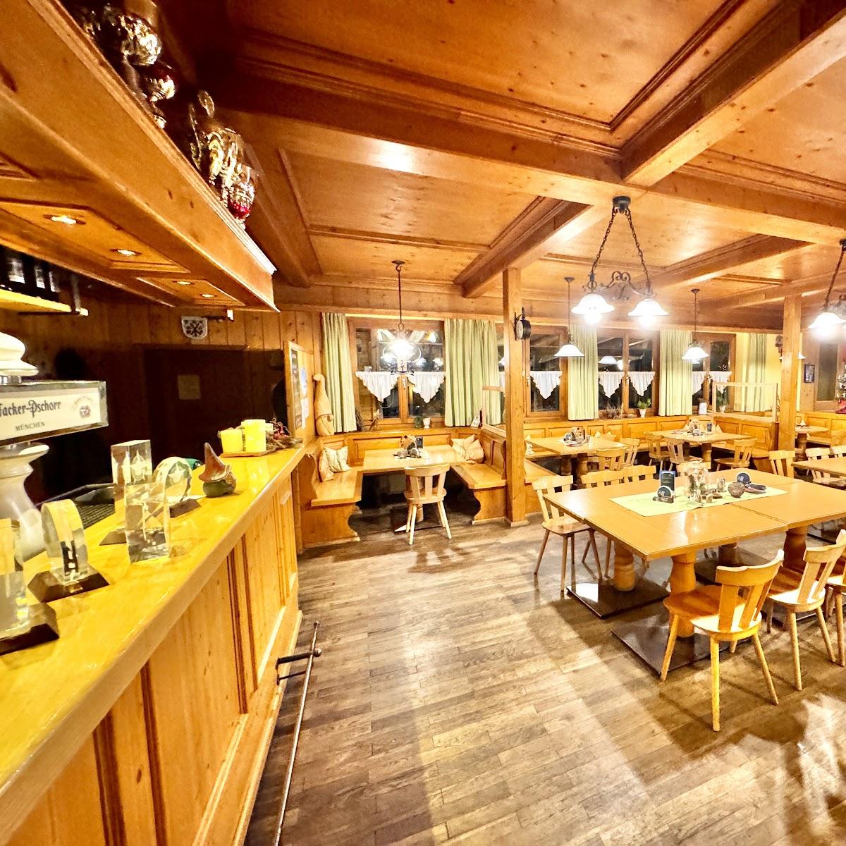 Restaurant "Sportheim" in Oberpframmern