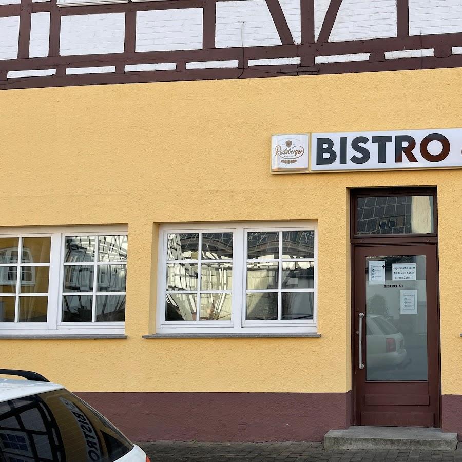 Restaurant "Bistro 63" in Frielendorf