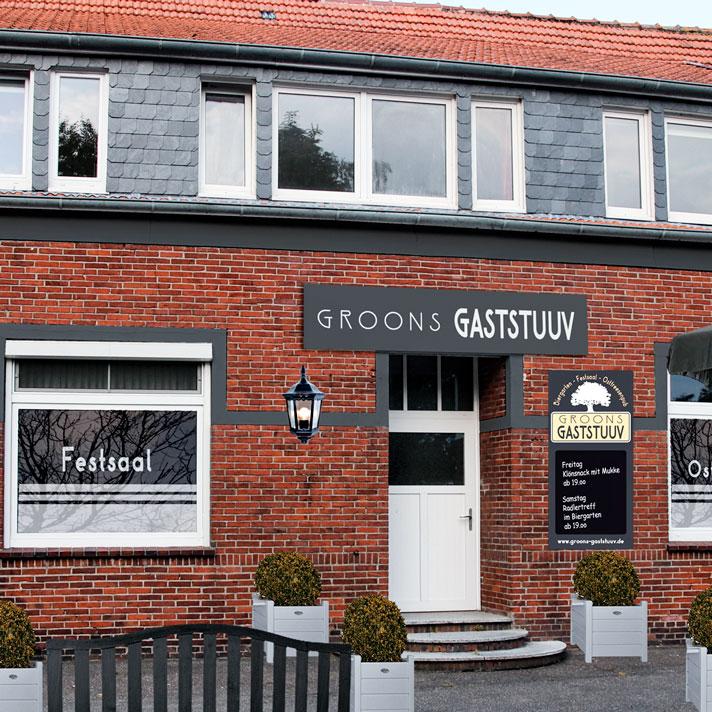 Restaurant "Groons Gaststuuv" in Großheide
