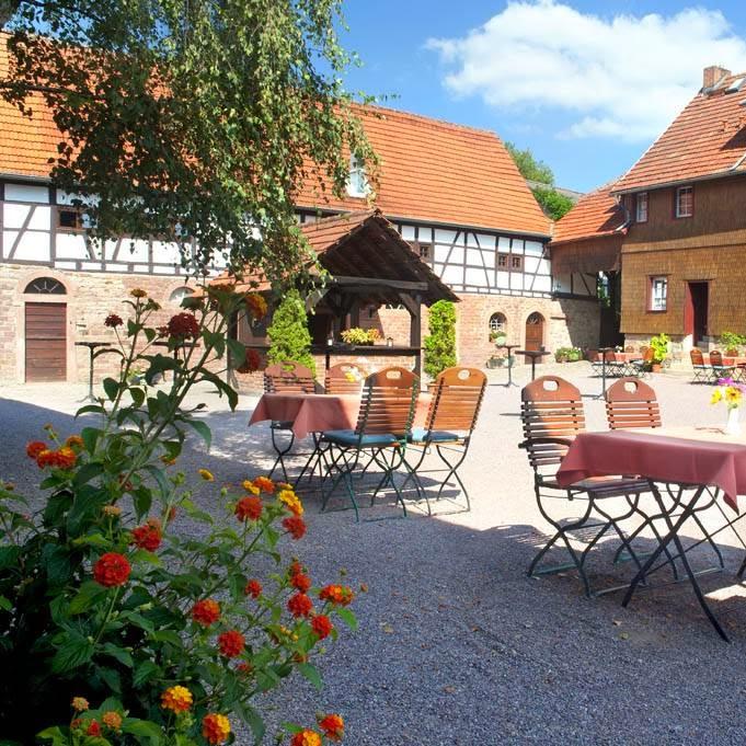 Restaurant "Burghof Meisinger" in Brombachtal