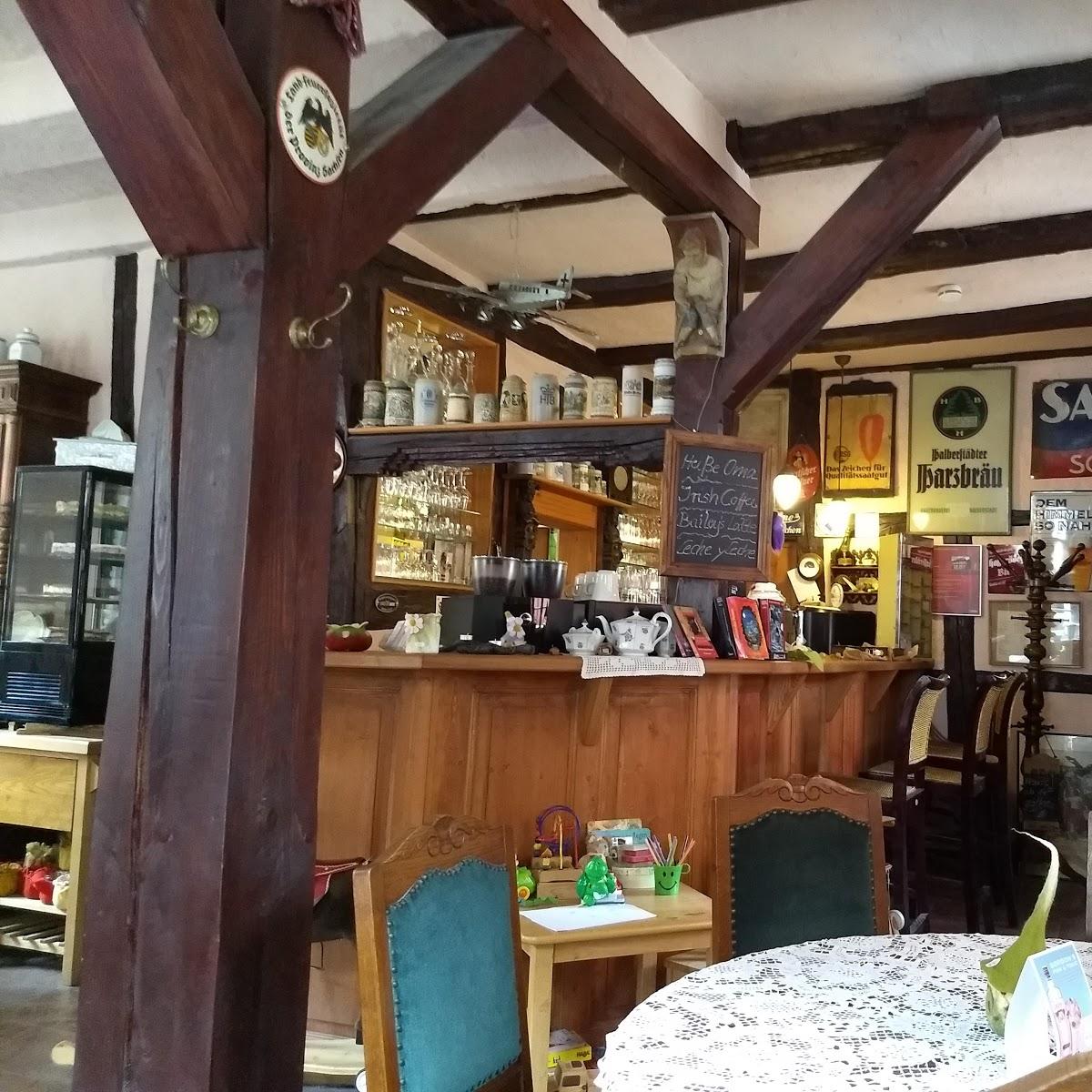 Restaurant "Cafe Zum Steinhof" in Halberstadt