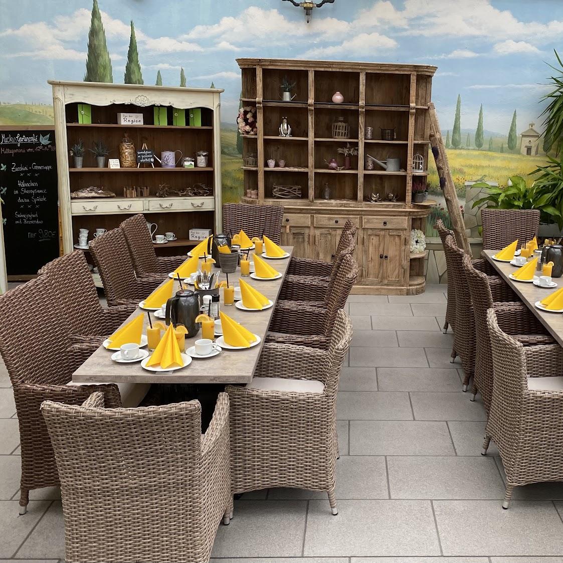 Restaurant "Meckis Gartencafé" in Fuldabrück