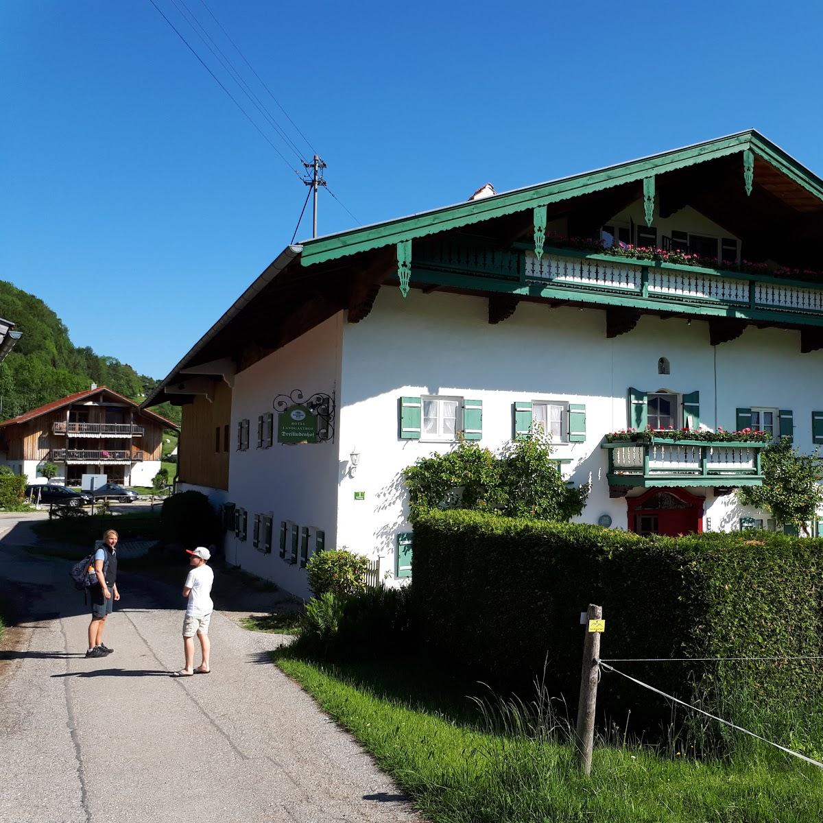 Restaurant "Hotel Pension Dreilindenhof" in Aschau im Chiemgau