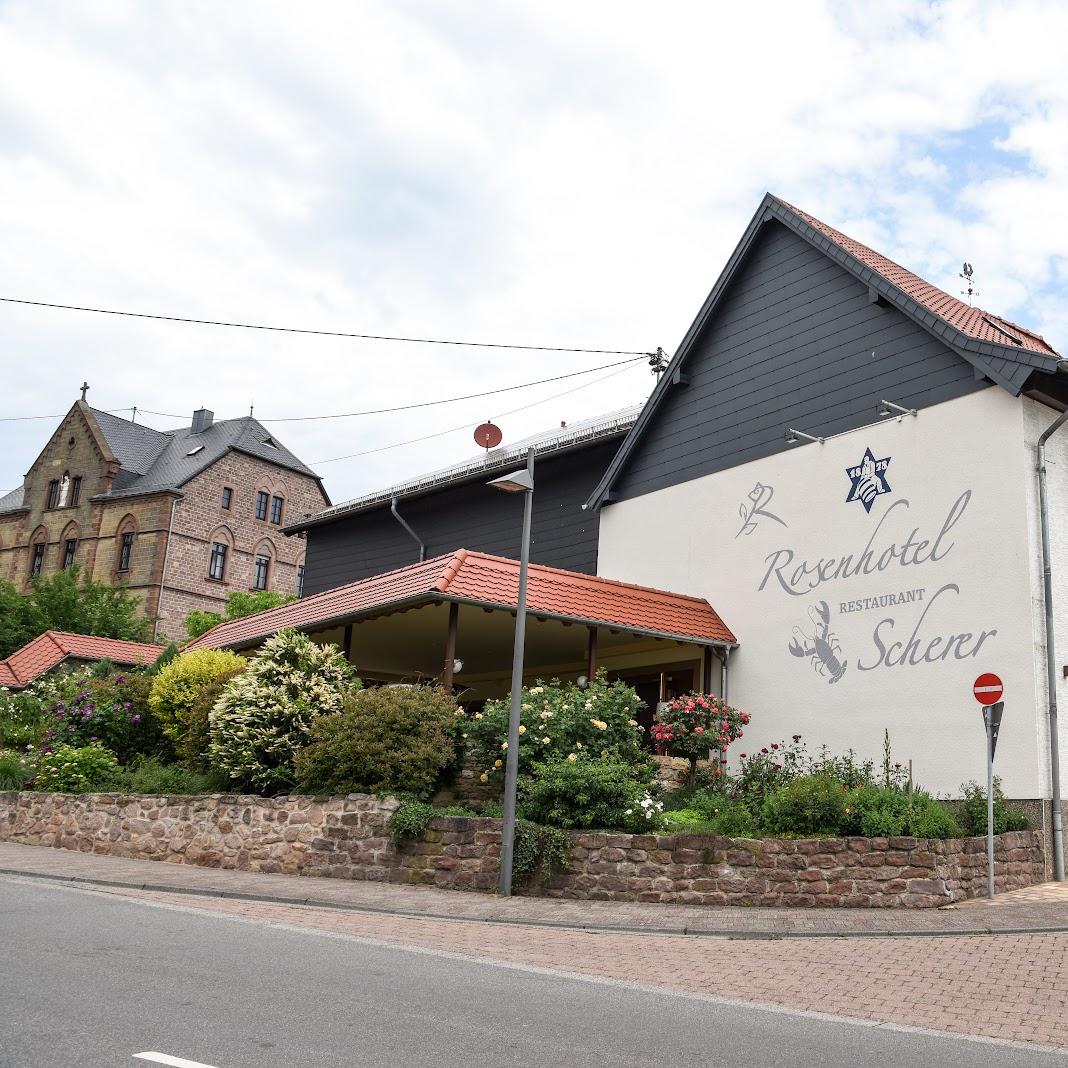 Restaurant "Rosenhotel Scherer e.K." in Schiffweiler